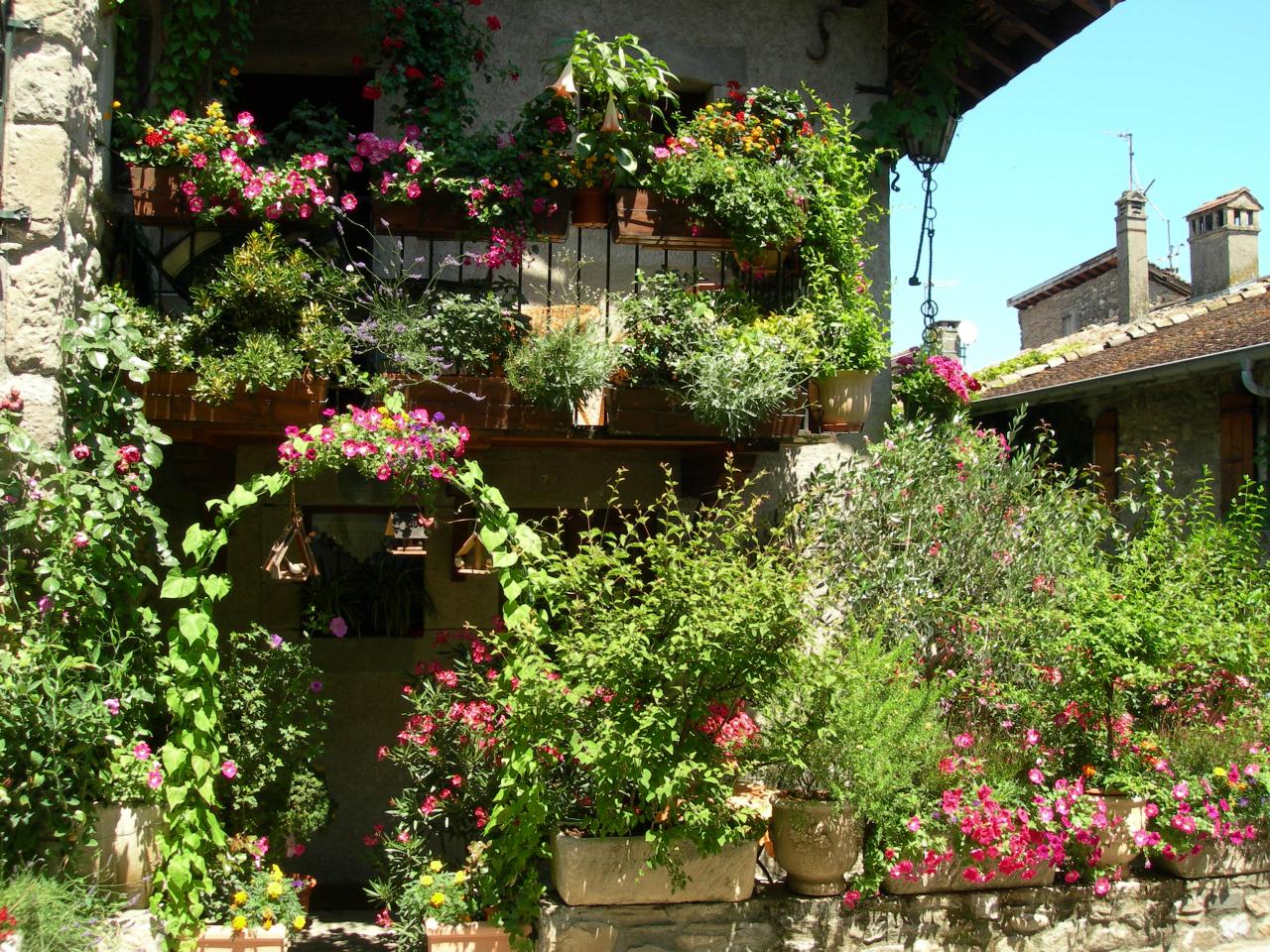 Ivoire, 4 fleurs
