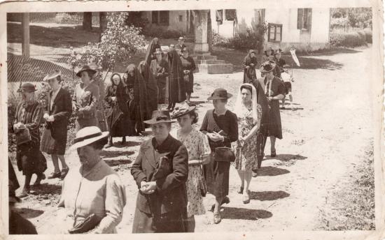 Procession Fête Dieu 1943