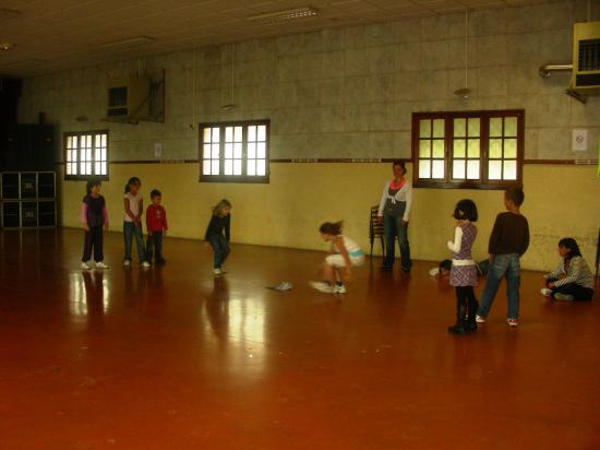 Jeux d'enfants au foyer