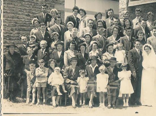 Mariage à Lacajunte en 1957