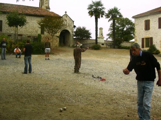 Concours de pétanque