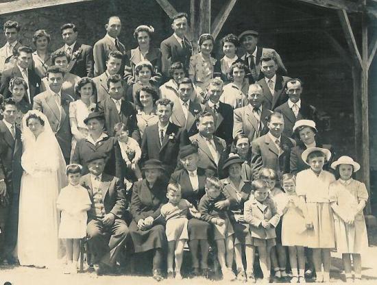 Mariage à Lacajunte en 1957