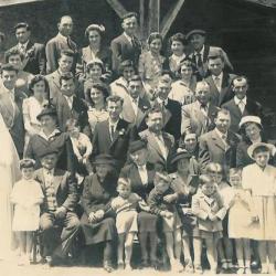 Mariage à Lacajunte en 1957