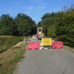 Rénovation du pont du Louts