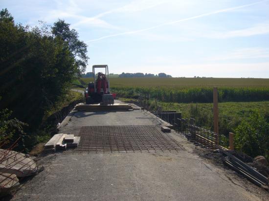 Rénovation du pont du Louts