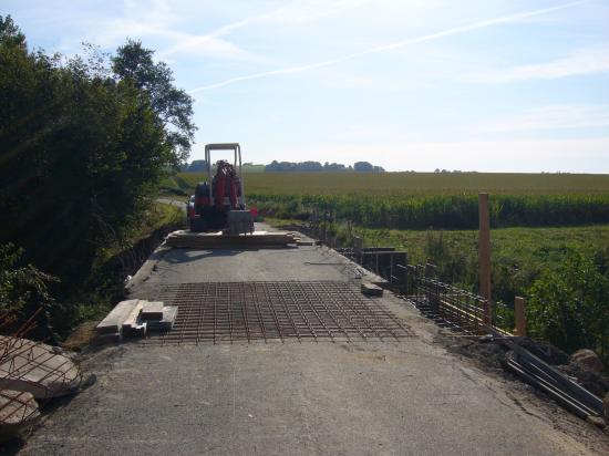 Rénovation du pont du Louts