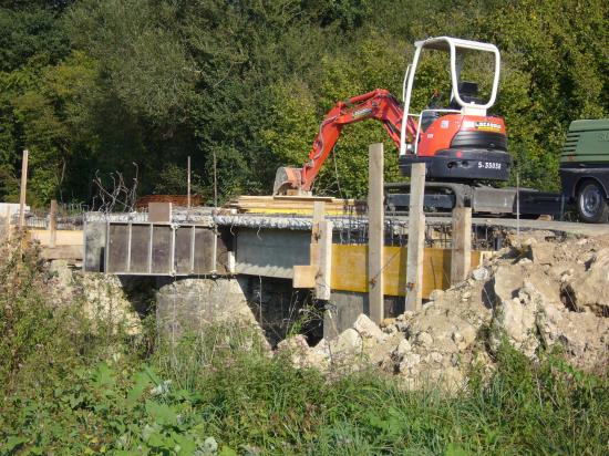 Rénovation du pont du Louts