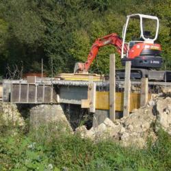 Rénovation du pont du Louts