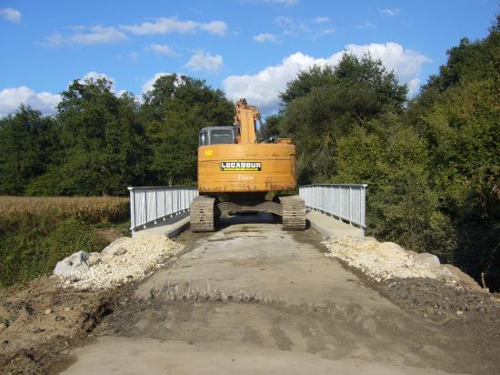 Rénovation du pont du Louts