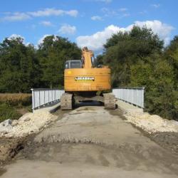 Rénovation du pont du Louts