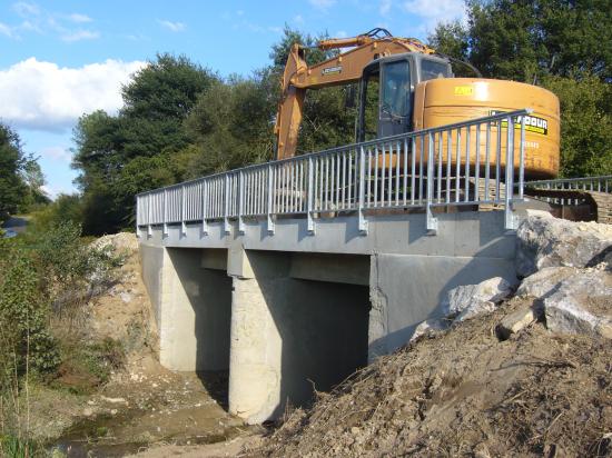 Rénovation du pont du Louts