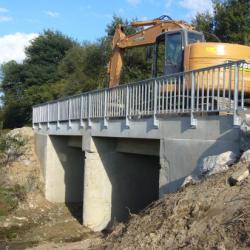 Rénovation du pont du Louts