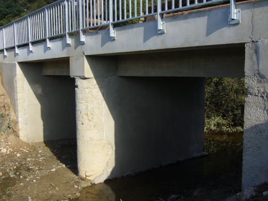 Rénovation du pont du Louts