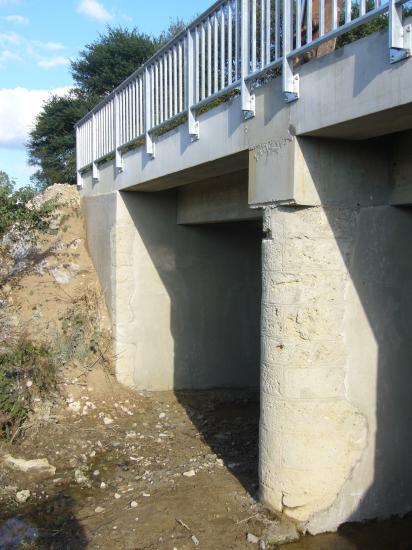 Rénovation du pont du Louts