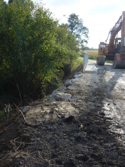 Rénovation du pont du Louts