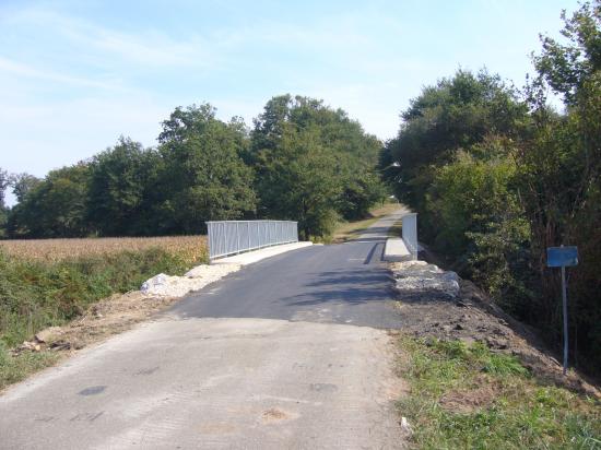 Rénovation du pont du Louts