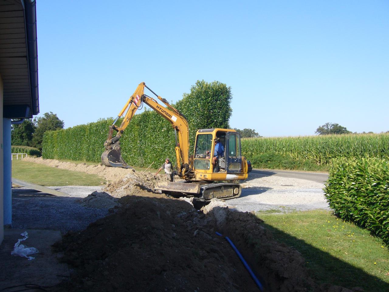 Construction tribunes août  2012