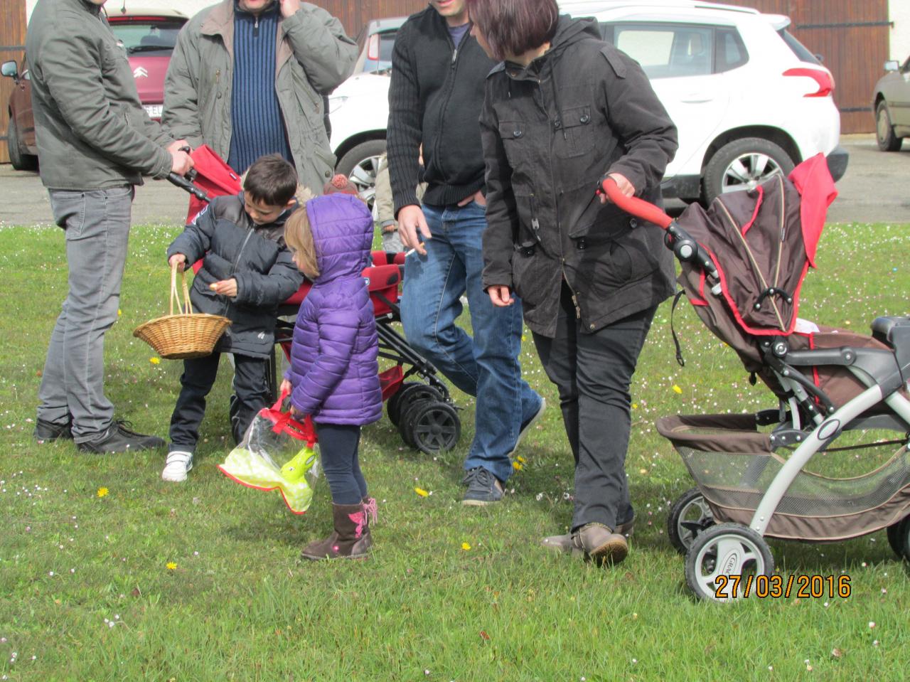 Chasse aux oeufs 27/03/2016